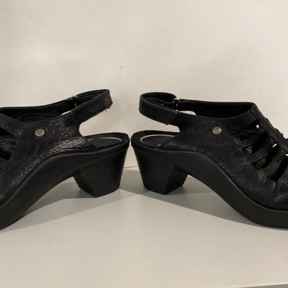 ROMIKA Mokassetta Black Clog Sandal Size 40 - Picture 7 of 11